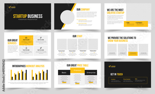 startup Business presentation Design