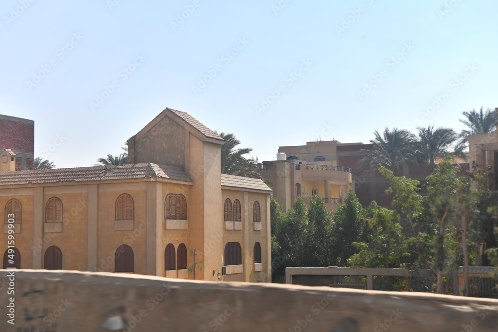 town, building, sky, architecture, house, city, urban, middle east, buildings, egypt, cairo, street, travel, syria city, village, old, cityscape, apartment, factory, exterior, cloud, roof, constructio