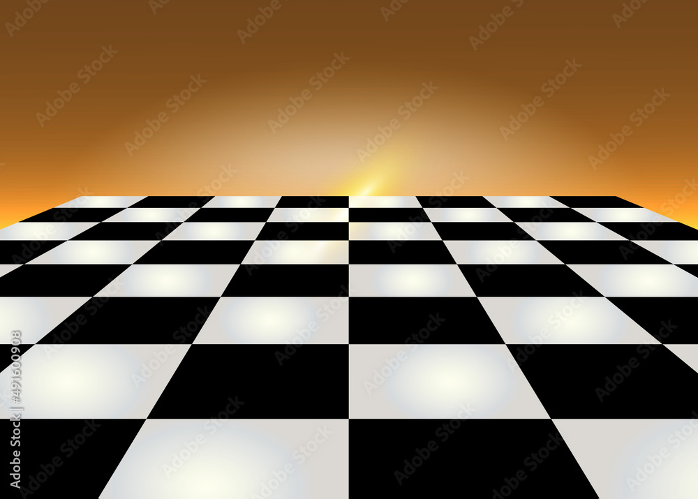 Black white checker board background Stock Vector Adobe Stock
