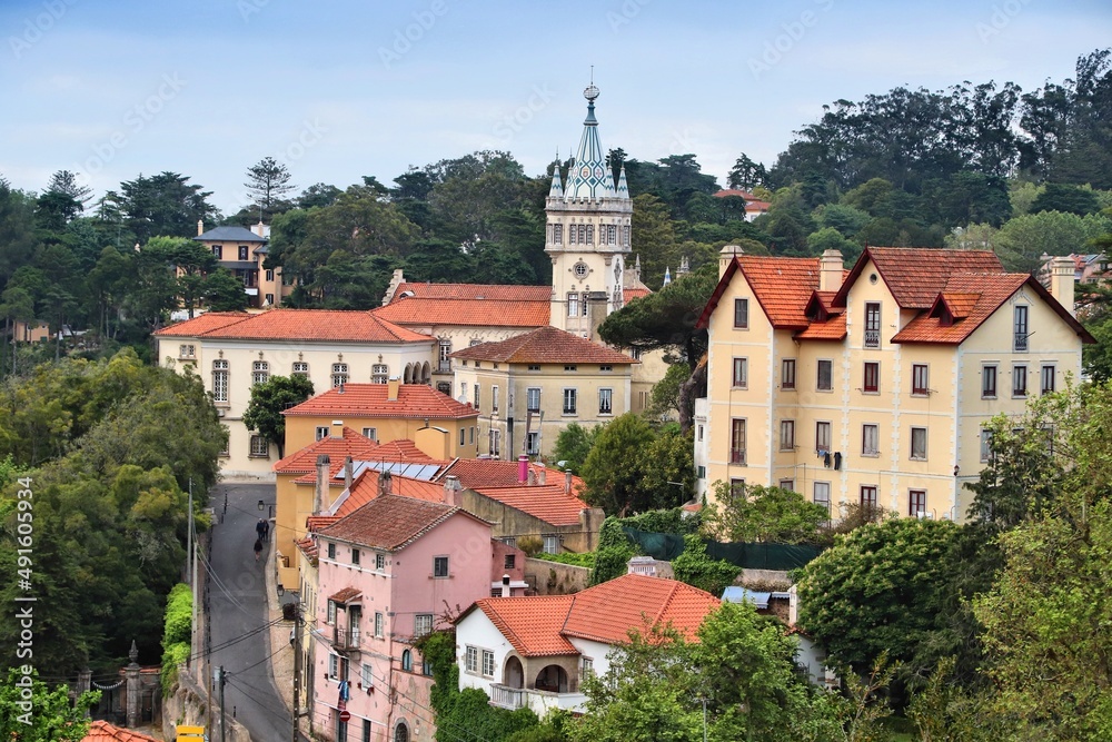 Townscape of Sintra, Portugal