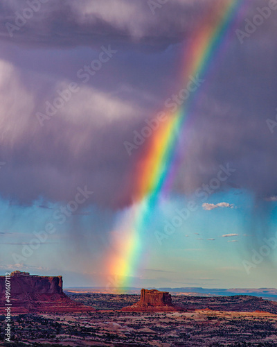 Rainbow in Utah, USA