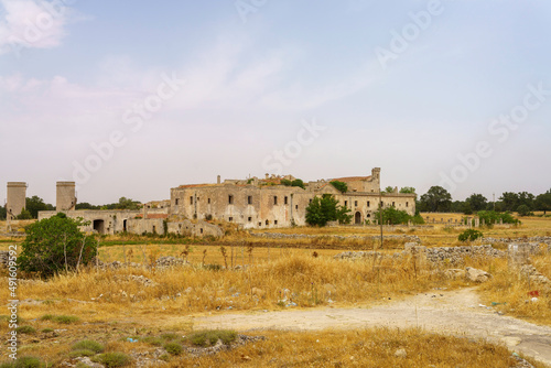 Country landscape near Mottola and Castellaneta, in Taranto province, Apulia photo