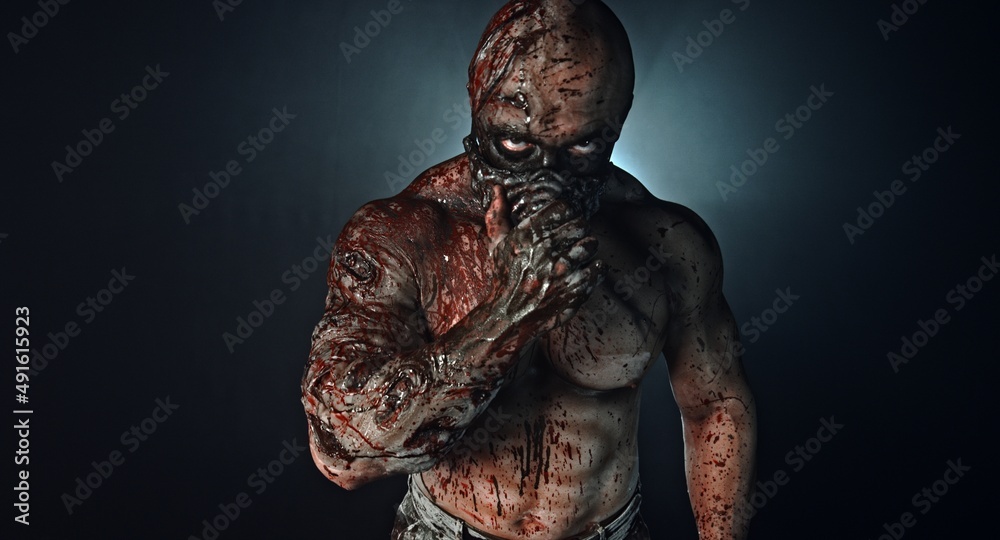 Fototapeta premium zombie killer, apocalypse, war