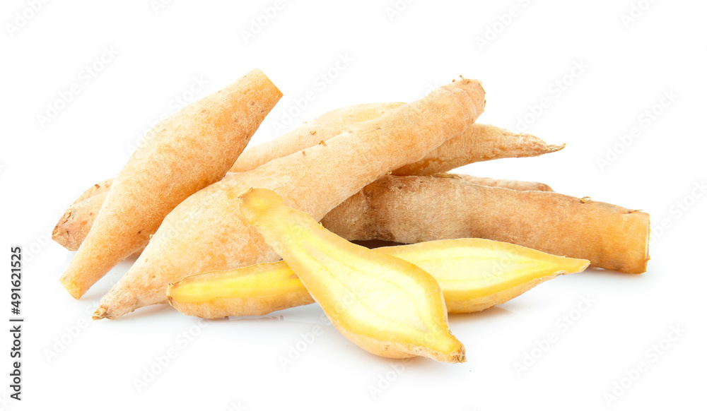 Kaempfer or krachar isolated on white background Kaempfer or krachar isolated on white background
