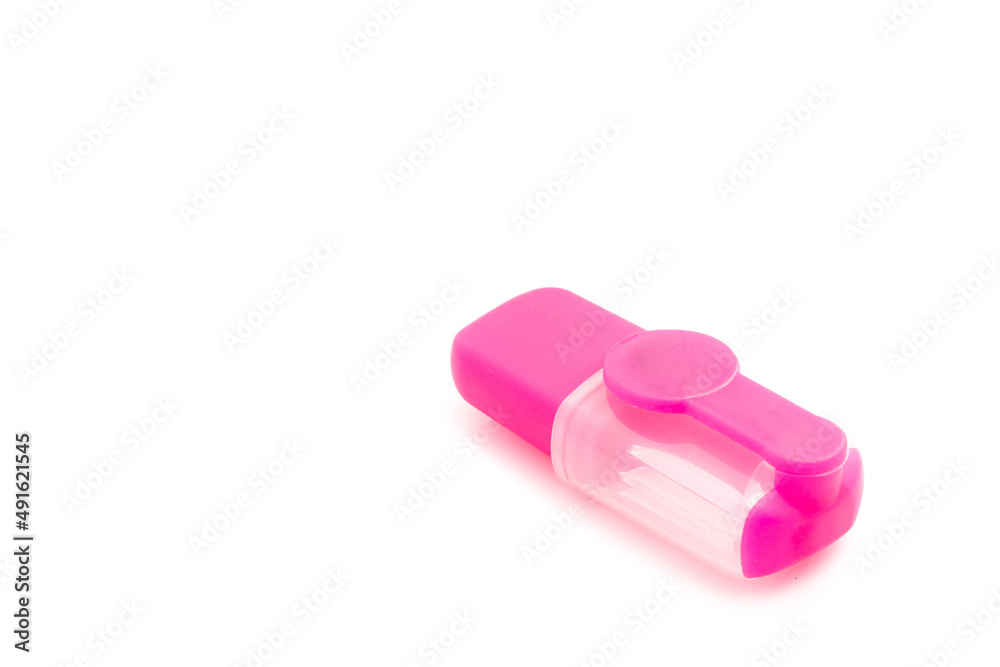 highlighter pen isolated on white background highlighter pen isolated on white background