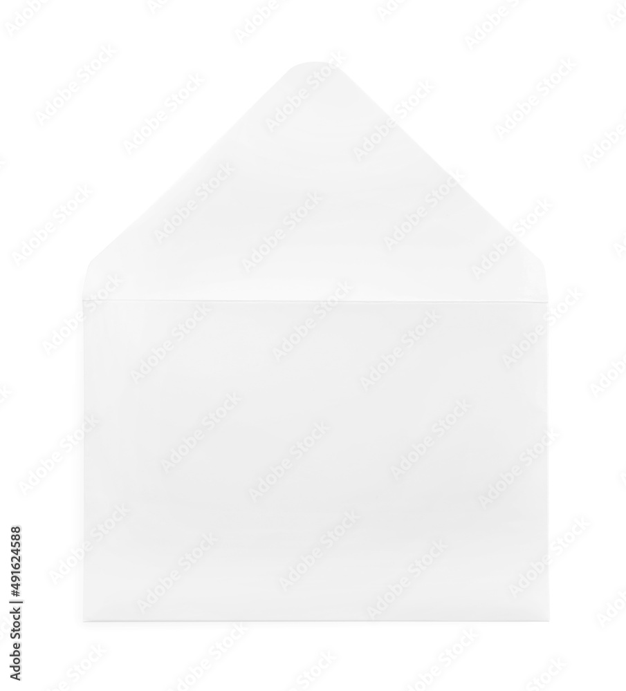 Simple blank paper envelope isolated on white Simple blank paper envelope isolated on white