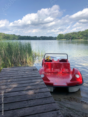 Tretboot, Tretboote, Tretboot fahren, Stolzenhagen, See, Barnim, Brandenburg, Seenland, Urlaub, Erholung, baden, sommer,  photo