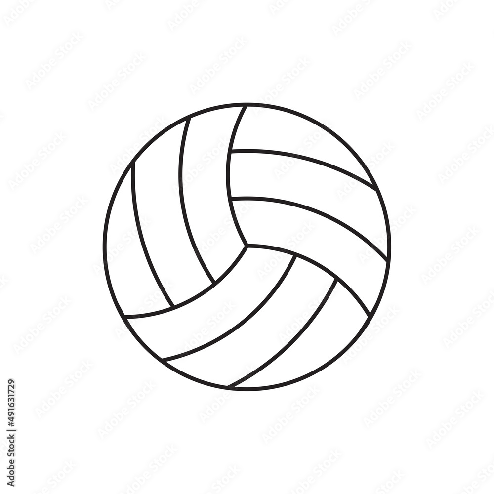 ball icon template which can be used for school themed things, sports and more