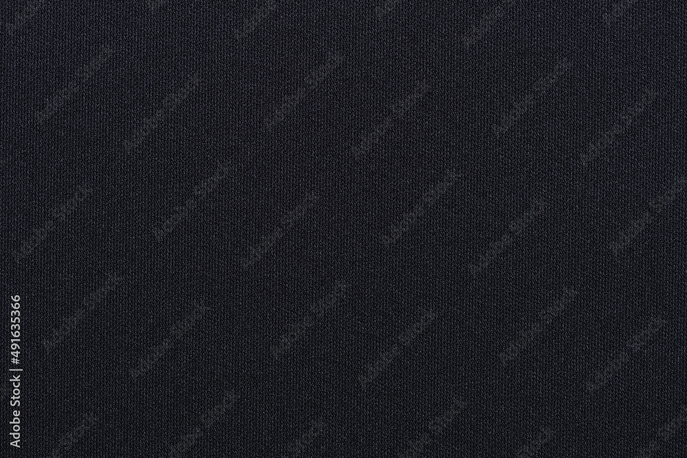 Black fabric texture background, clean and new, highly detailed