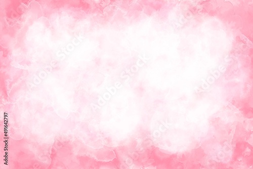 Pink watercolor background © Arif