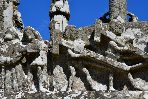 Saint Jean Trolimon; France - may 16 2021 : Tronoen church photo