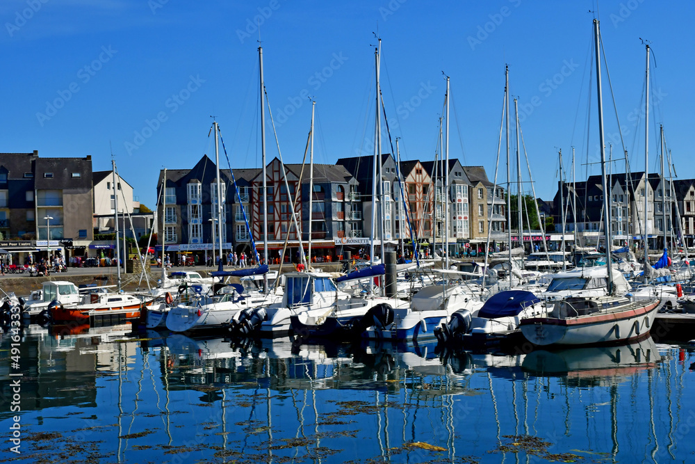 Arzon, France - june 6 2021 : Port du Crouesty