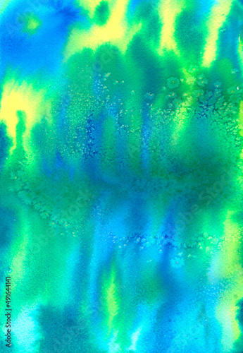 Hand drawn watercolor abstract background