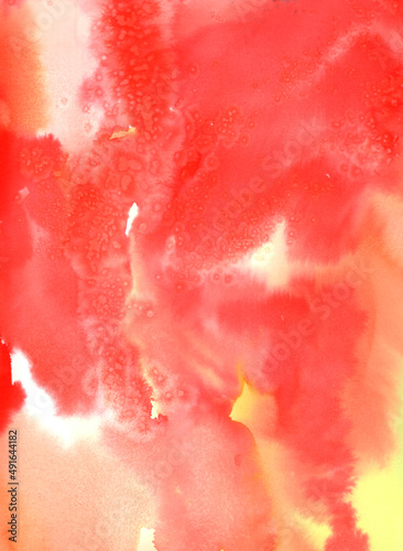 Hand drawn watercolor abstract background
