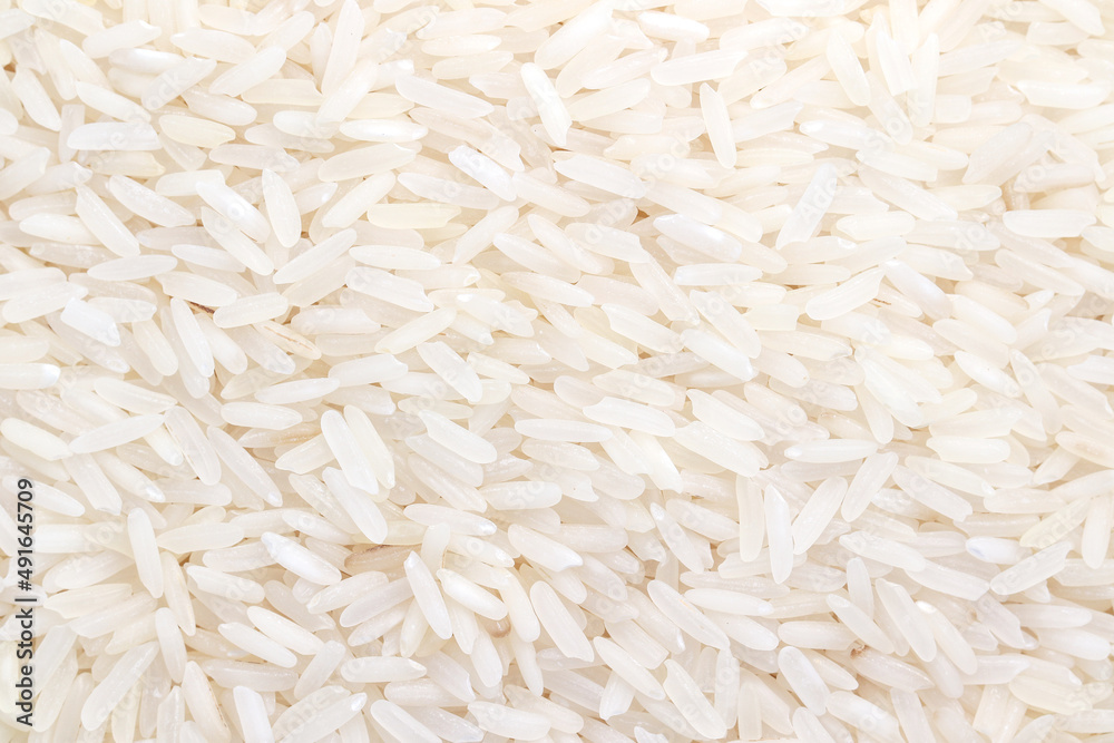 close-up basmati rice grain background, healthy food close-up basmati rice grain background, healthy food