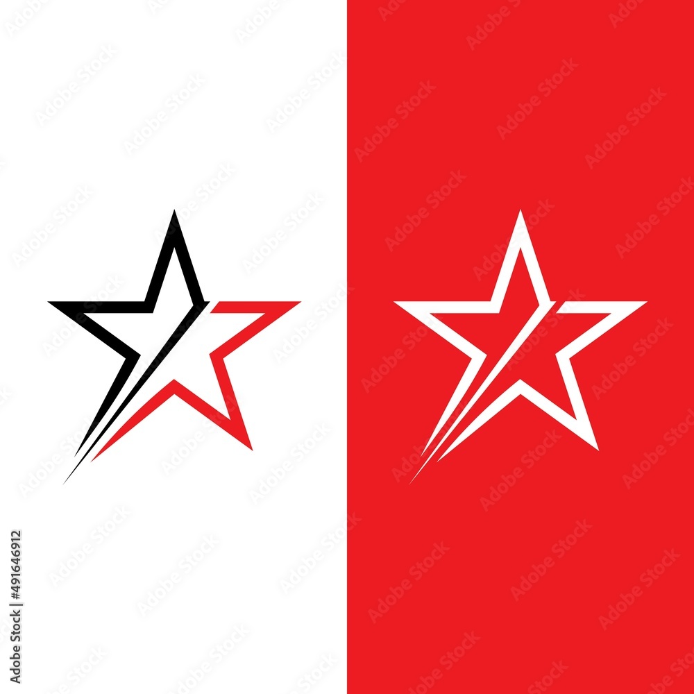 Star icon Template vector illustration Star icon Template vector illustration