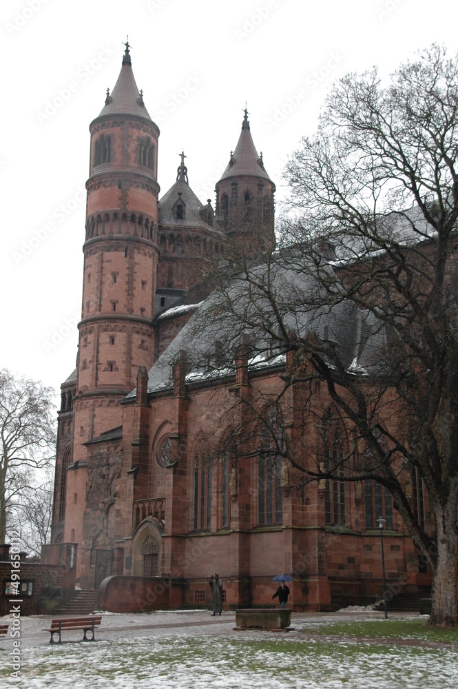Cathedral of St. Peter in Worms; Germany; Rhineland-Palatinate