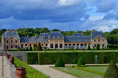 Vaux le Vicomte, France - august 23 2020 : the historical castle photo