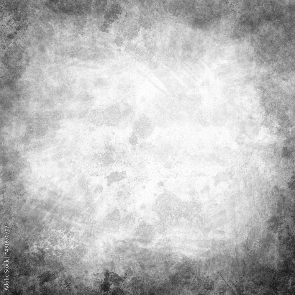 Fototapeta premium Abstract gray grunge illustration background.