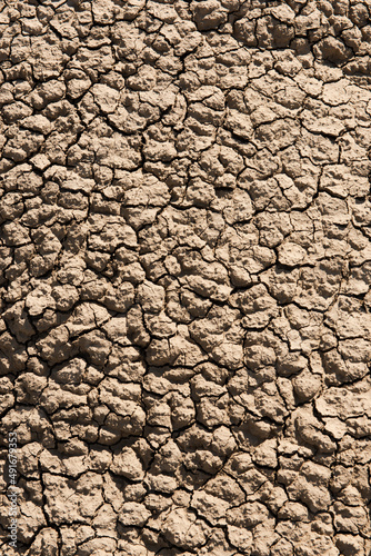 The drought land texture background. The global shortage of water on the planet.