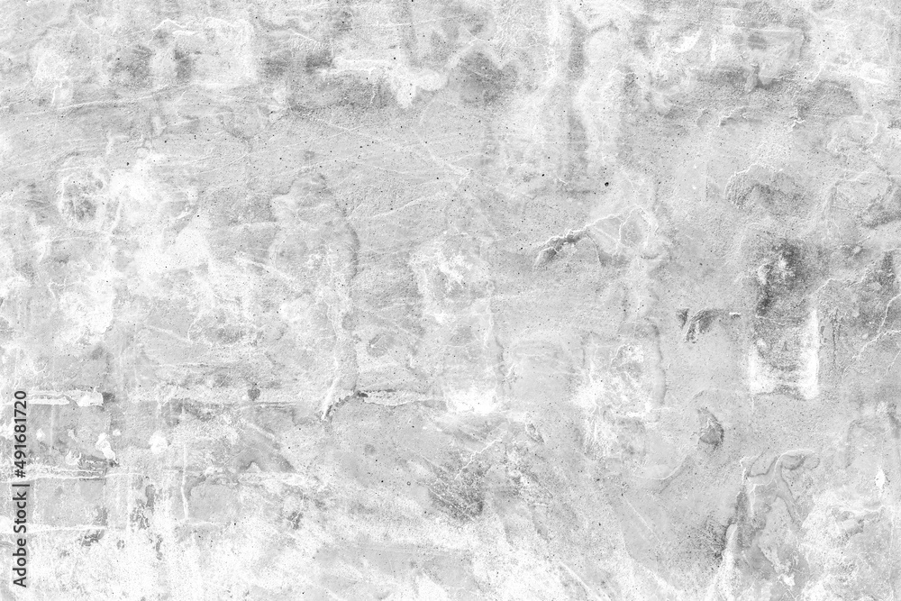 Abstract textured gray color cement plaster wall surface