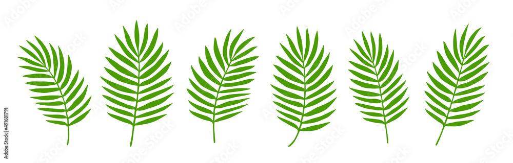 Vector Leave. Silhouette Vector Leave. Silhouette