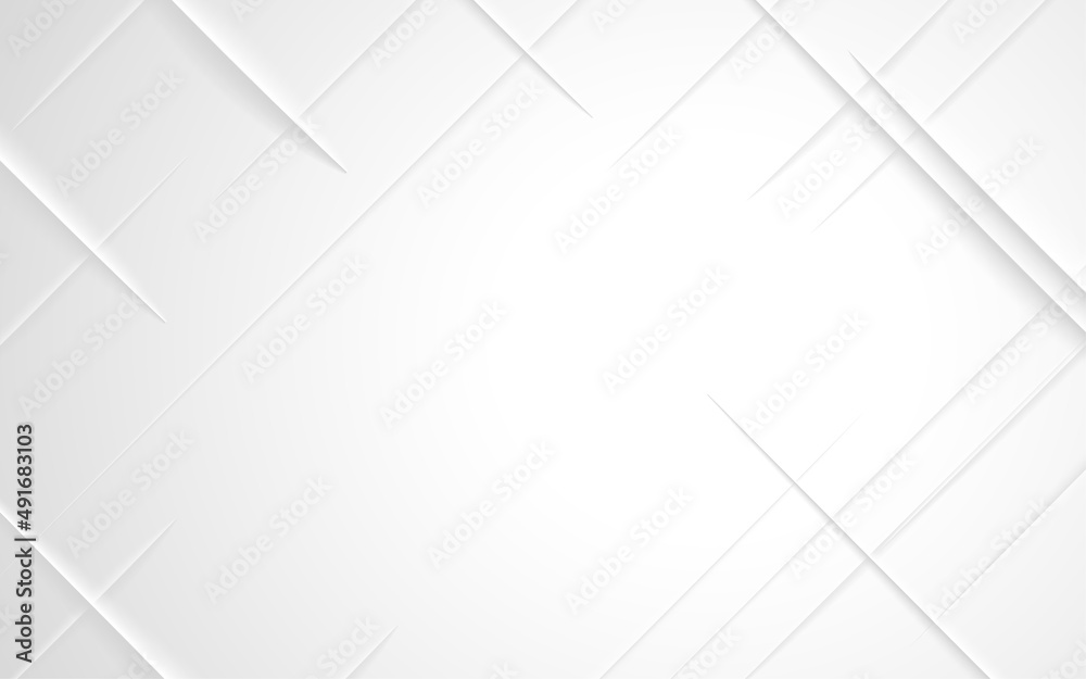 Diamond shape white abstract background
