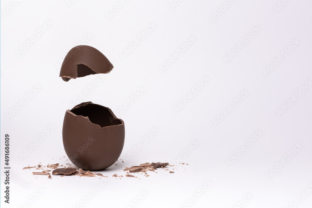 Download Broken Easter Egg Chocolate Free Download Image HQ PNG Image