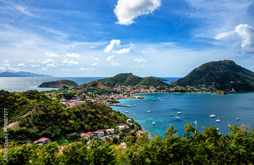 Bay of Les Saintes, Terre-de-Haut, Iles des Saintes, Les Saintes, Guadeloupe, Lesser Antilles, Caribbean.