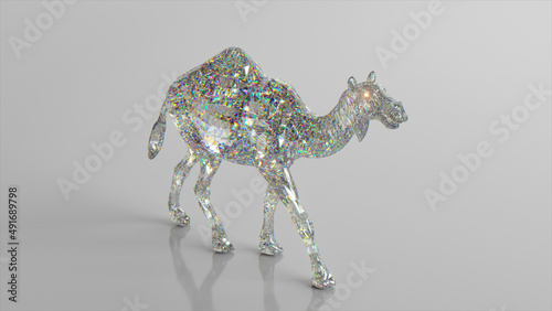 Canvas Print Diamond camel