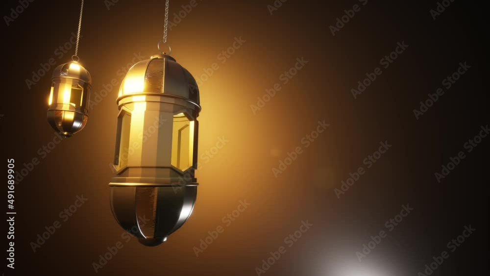 Background Of Ramadan Lantern, 3d Rendering Background Of Ramadan Lantern, 3d Rendering