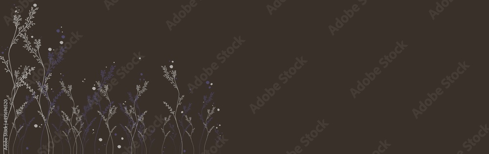 Abstract art, botanical background. Luxurious sheet wallpaper. Minimal design for text, packaging, print, wall decoration.