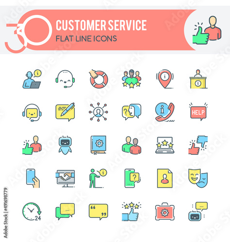 Customer Service Icons
