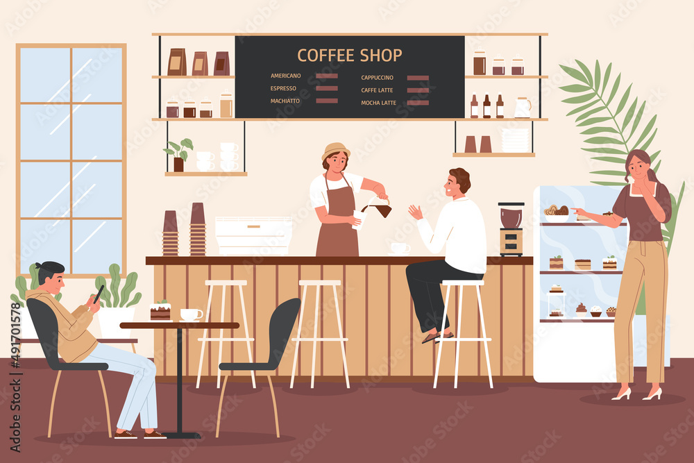 Coffee Shop Interior Coffee Shop Interior
