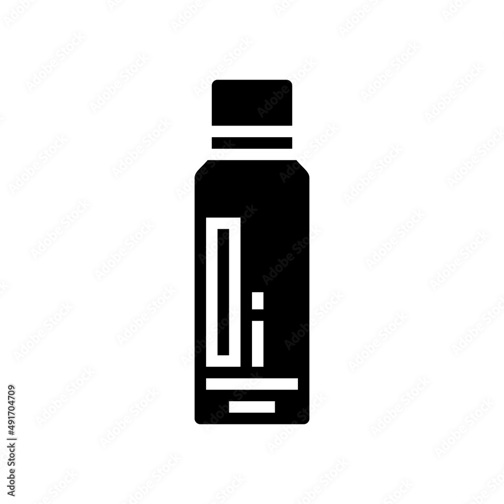 instant tan glyph icon vector. instant tan sign. isolated contour symbol black illustration instant tan glyph icon vector. instant tan sign. isolated contour symbol black illustration