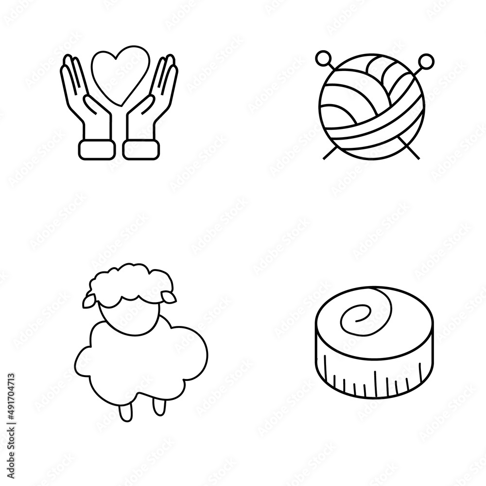 Cute icons for needlework.