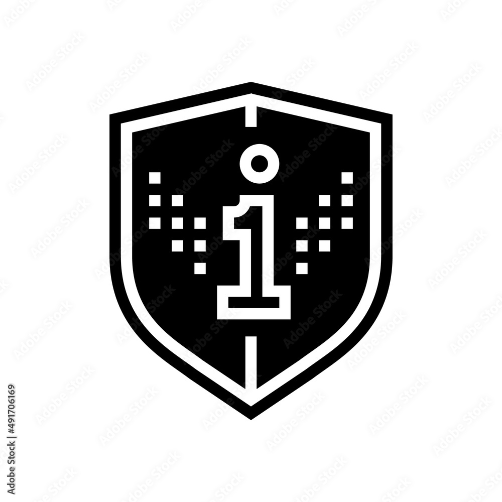 info protection glyph icon vector. info protection sign. isolated contour symbol black illustration info protection glyph icon vector. info protection sign. isolated contour symbol black illustration