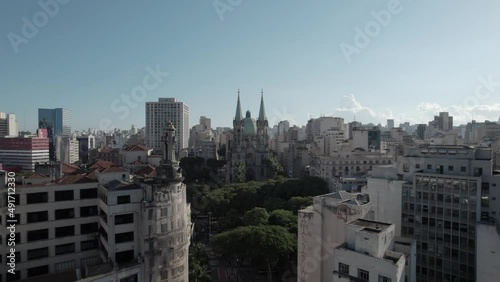 Aerial view of the 