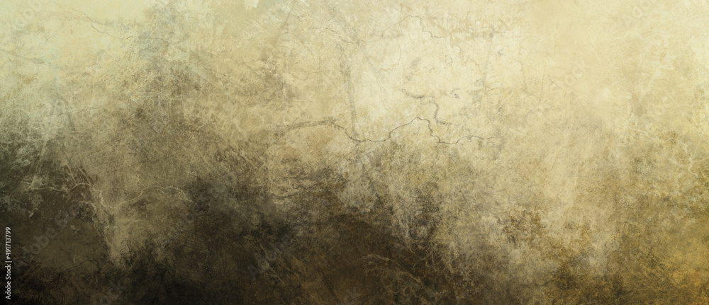Old vintage grunge brown stained marbled paper texture background with contemporary abstract design distressed pattern in textured painted art canvas wallpaper