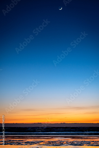 Abstract sunset 