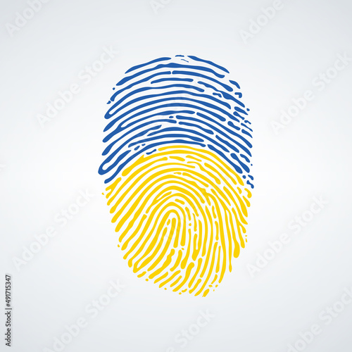 Ukrainian identity blue and...