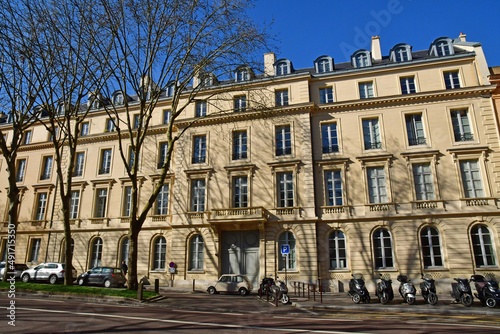 Versailles; France - february 2 2021 : city centre