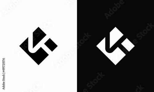 letter K logo initial vector icon design illustration