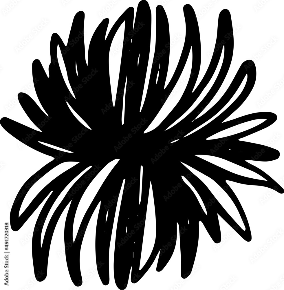 Decorative circle sketch scribble Decorative circle sketch scribble
