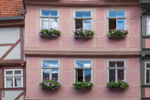 Fachwerkhausfassaden, Quedlinburg