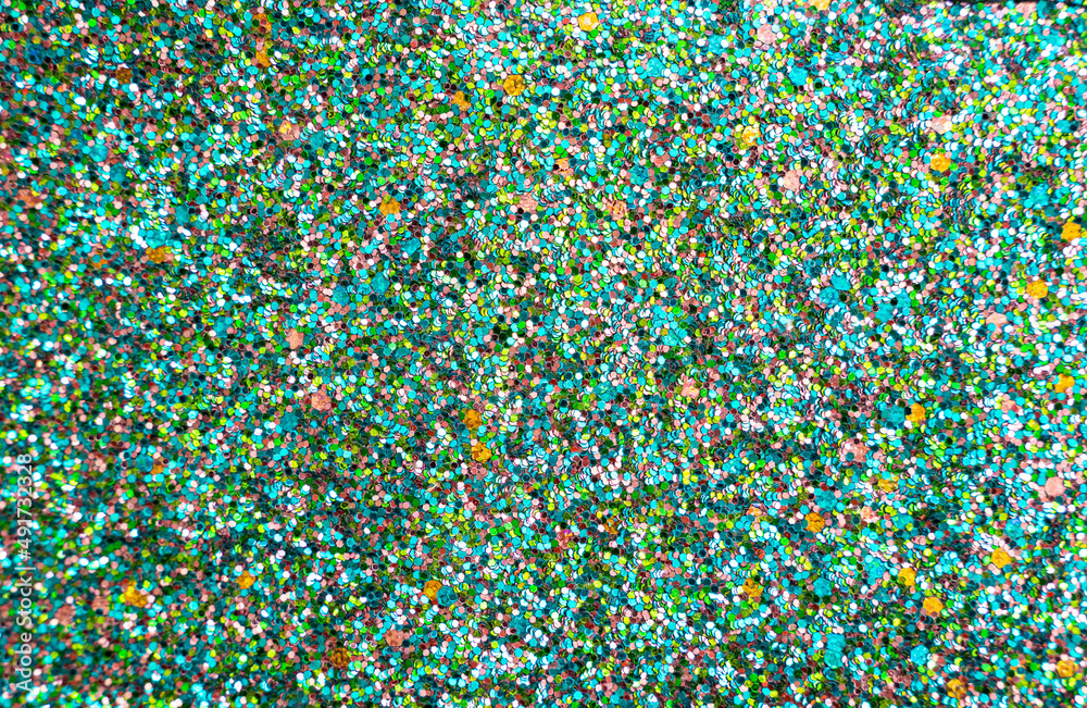 Many multicolored shiny stars as a background, texture
