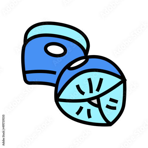 sleeves inflatable armbands color icon vector. sleeves inflatable armbands sign. isolated symbol illustration