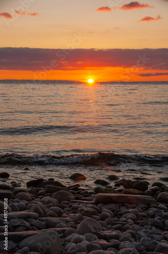 Sunrise over Lake Ontario