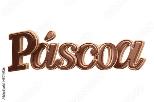 3d brazil easter logo