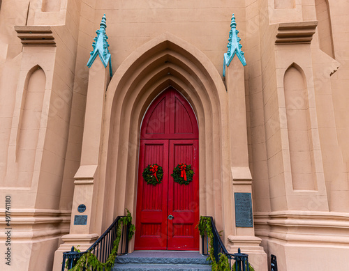 The St. Mathews German Evangelical Lutheran Church est. 1840, Charleston, South Carolina, USA